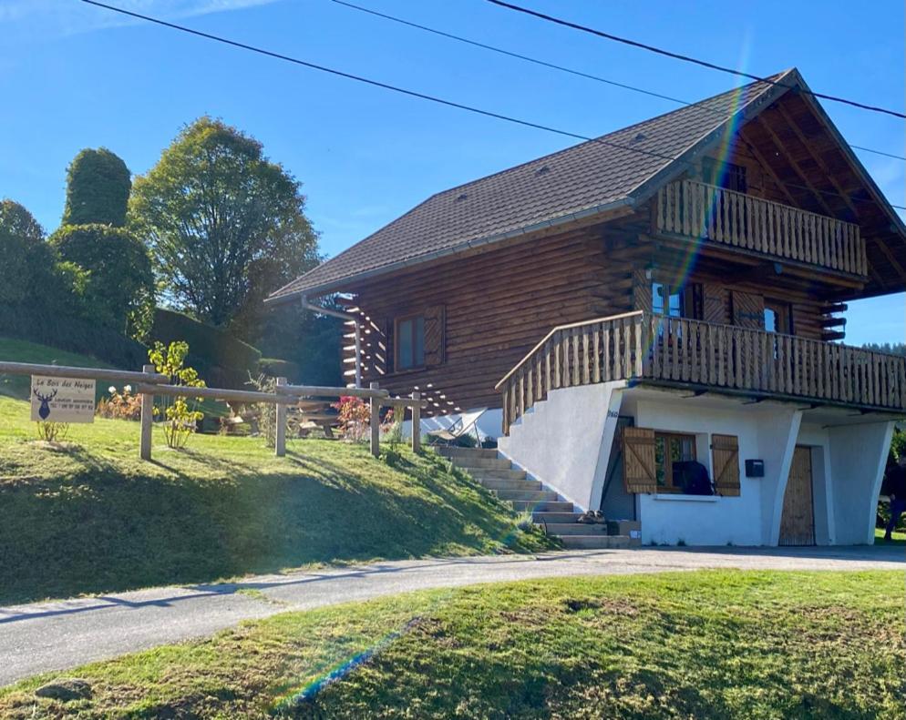 Le Bois Des Neiges Charmant Chalet Authentique A 5 Mn De Gerardmer Xonrupt-Longemer Buitenkant foto